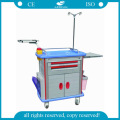 AG-ET011A1 with one door hospital ABS medical instruments plastic utility cart